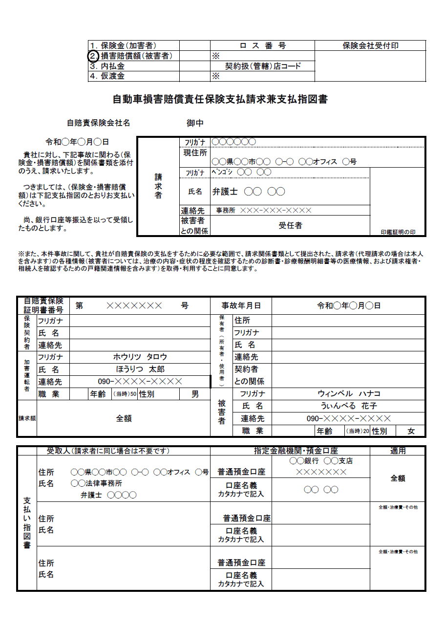 支払請求書兼支払指図書